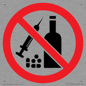 P908 Prohibition: No alcohol or drugs